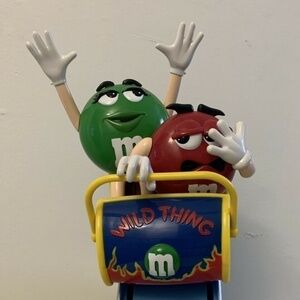 𝅺Wild Thing M&M Roller Coaster Candy Dispenser